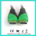 High Speed HDMI Cable 3D 4k Gold Plated Black Green